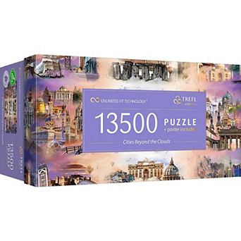 Trefl Prime 13500 pc Puzzle - Cities Beyond the Clouds