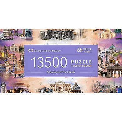 Trefl Prime 13500 Piece Puzzle - Cities Beyond the Clouds