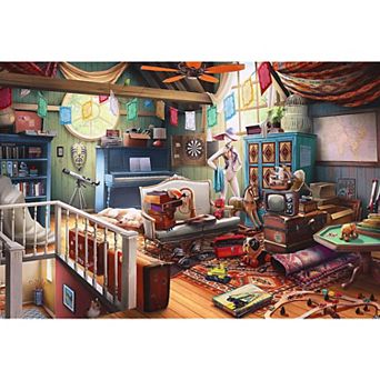 Trefl Wood Treasures in the Attic 500+1 Wooden Puzzle