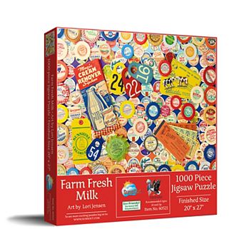 Fresh Milk 1000 pc Jigsaw Puzzle