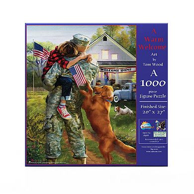 A Warm Welcome Home 1000 piece Jigsaw Puzzle