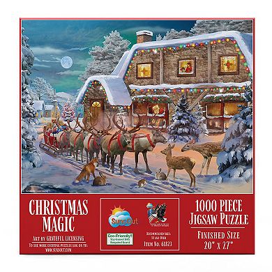 Christmas Magic 1000 piece Jigsaw Puzzle