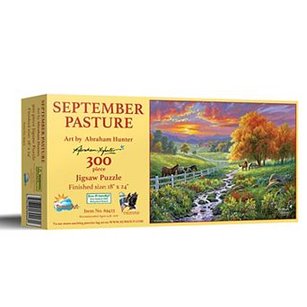 September Pasture 300 pc Jigsaw Puzzle