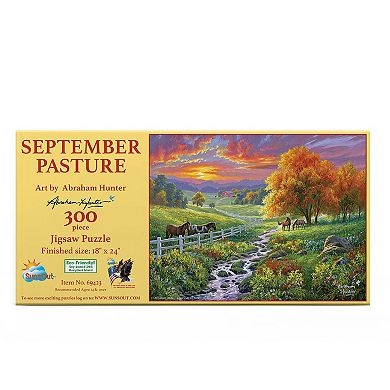 September Pasture 300 piece Jigsaw Puzzle