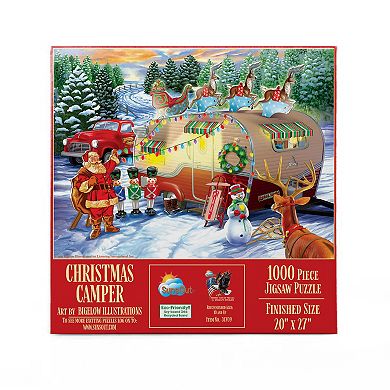 Christmas Campers 1000 piece Jigsaw Puzzle