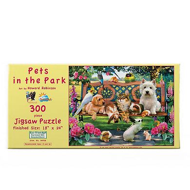Pets in the Park 300 piece Jigsaw Puzzle