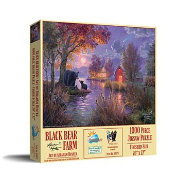 Black Bear Farm 1000 pc Jigsaw Puzzle for Adults