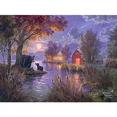 Black Bear Farm 1000 piece Jigsaw Puzzle for Adults