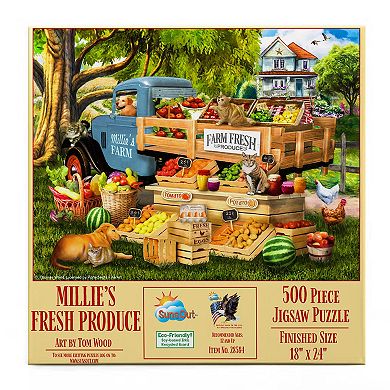 Millie's Fresh Produce 500 piece Jigsaw Puzzle