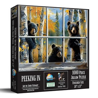 Peeking In 1000 pc Jigsaw Puzzle