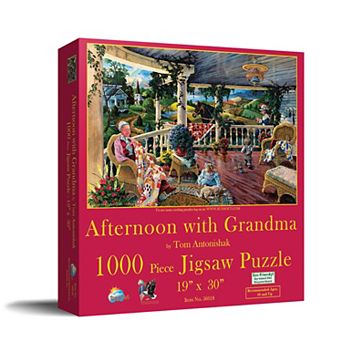 Afternoon with Grandma 1000 pc Jigsaw Puzzle