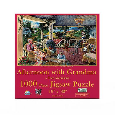 Afternoon with Grandma 1000 piece Jigsaw Puzzle