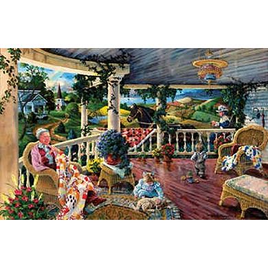 Afternoon with Grandma 1000 piece Jigsaw Puzzle
