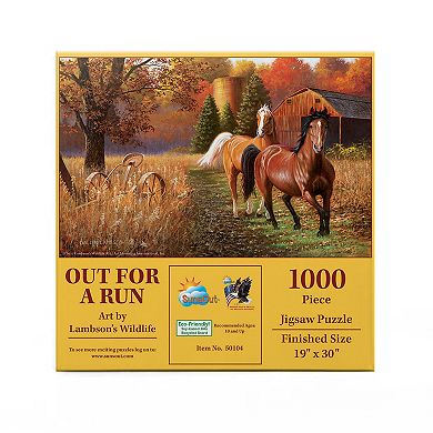 Out for a Run 1000 piece Jigsaw Puzzle