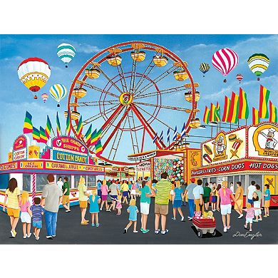 On the Midway 300 piece Jigsaw Puzzle