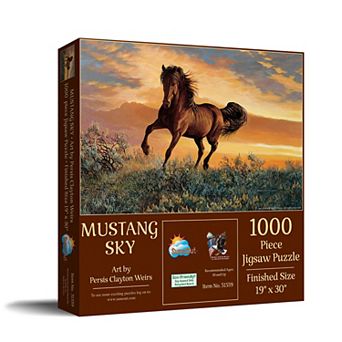 Mustang Sky 1000 pc Jigsaw Puzzle