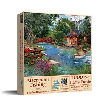 Afternoon fishing 1000 pc Jigsaw Puzzle
