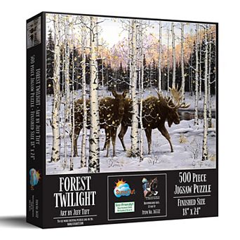 Forest Twilight 500 pc Jigsaw Puzzle