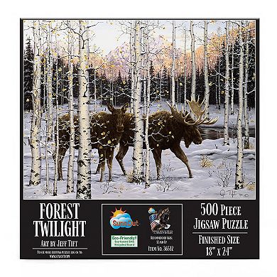 Forest Twilight 500 piece Jigsaw Puzzle