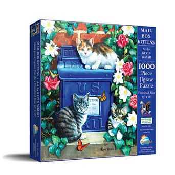 Mail Box Kittens 1000 pc Jigsaw Puzzle