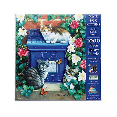 Mail Box Kittens 1000 piece Jigsaw Puzzle