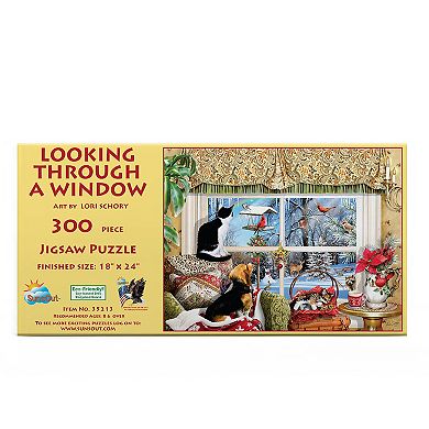 Looking Through a Window 300 piece Jigsaw Puzzle