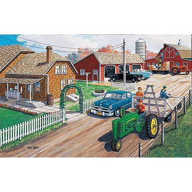 Neighbors Helping Neighbors 1000 piece Jigsaw Puzzle