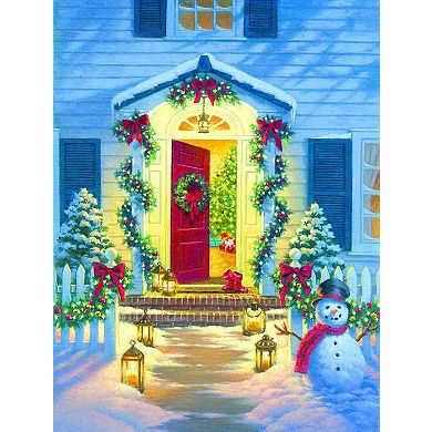 Christmas Porch 500 piece Jigsaw Puzzle