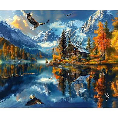 Peace on the Lake 1000 piece Jigsaw Puzzle