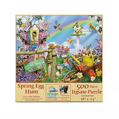 Spring Egg Hunt 500 piece Jigsaw Puzzle