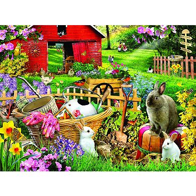 Garden Bunnies 500 piece Jigsaw Puzzle