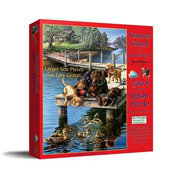 Summer School 500 pc Large Pieces Jigsaw Puzzle