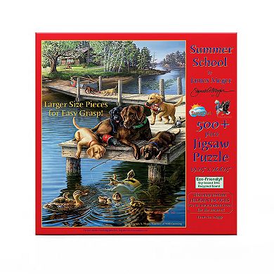 Summer School 500 piece Large Pieces Jigsaw Puzzle