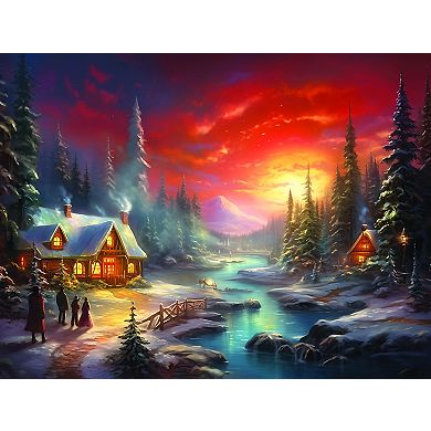 Holiday Scene 500 piece Jigsaw Puzzle