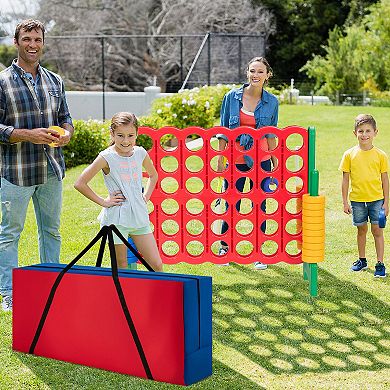 Giant Storage Carrying Bag for 4-in-a-Row Game with Zipper