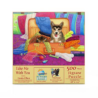 Take Me With You 500 piece Jigsaw Puzzle