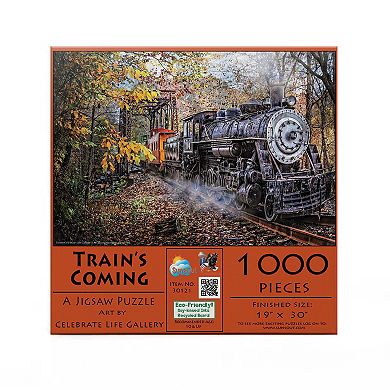 Train's Coming 1000 piece Jigsaw Puzzle
