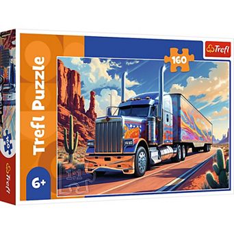 Trefl Kids Truck on The Road 160 pc Puzzle