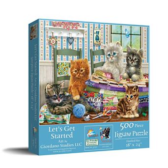 Let's Get Started 500 pc Jigsaw Puzzle
