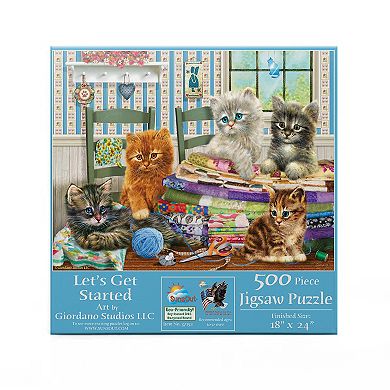 Let's Get Started 500 piece Jigsaw Puzzle