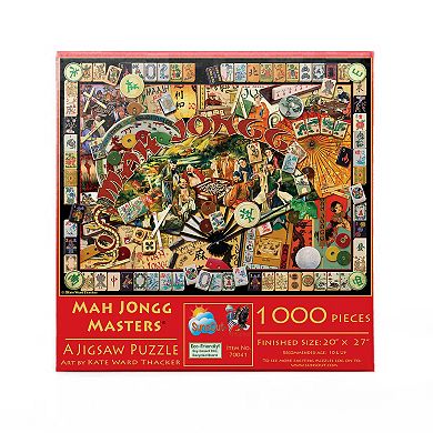 Mah Jongg Masters 1000 piece Jigsaw Puzzle