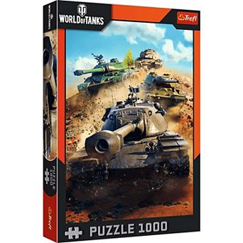 Trefl World of Tanks Tanks in Battle 1000 pc Puzzle