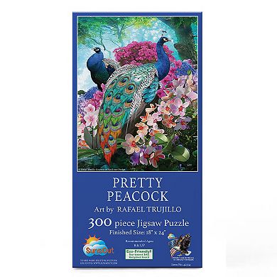 Pretty Peacock 300 piece Jigsaw Puzzle