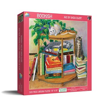 Bookish 500 pc Jigsaw Puzzle