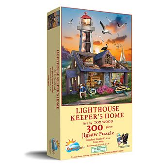 Lighthouse Keepers Home 300 pc Jigsaw Puzzle