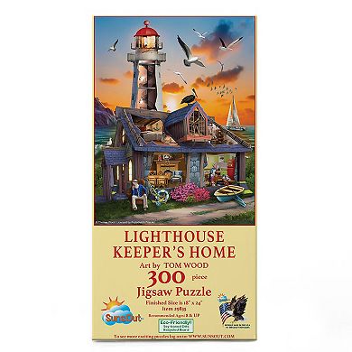 Lighthouse Keepers Home 300 piece Jigsaw Puzzle