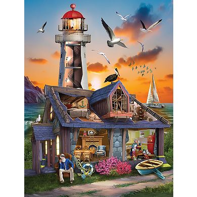 Lighthouse Keepers Home 300 piece Jigsaw Puzzle