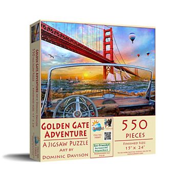 Golden Gate Adventure 550 pc Jigsaw Puzzle