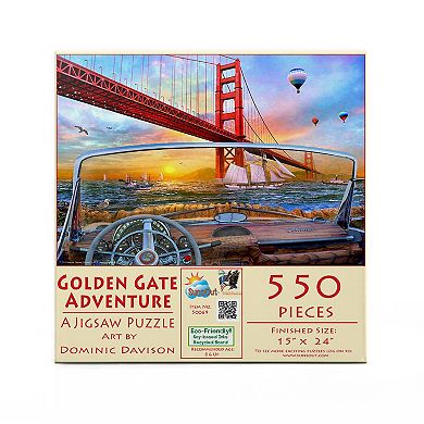 Golden Gate Adventure 550 piece Jigsaw Puzzle