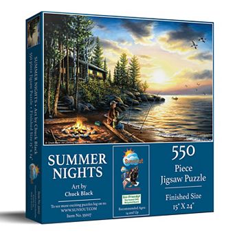 Summer Nights 550 pc Jigsaw Puzzle